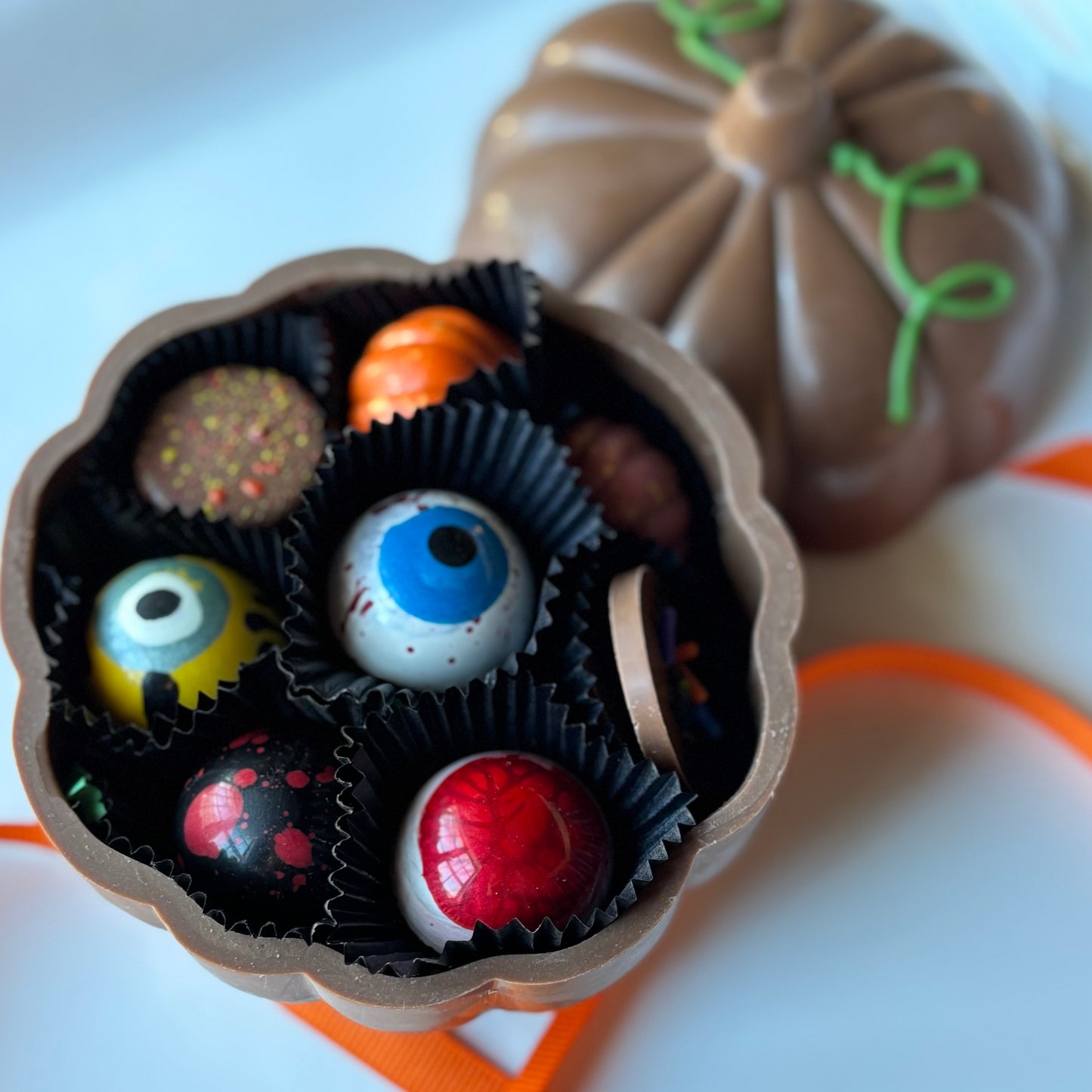 Pumpkin bonbonnière - Halloween style