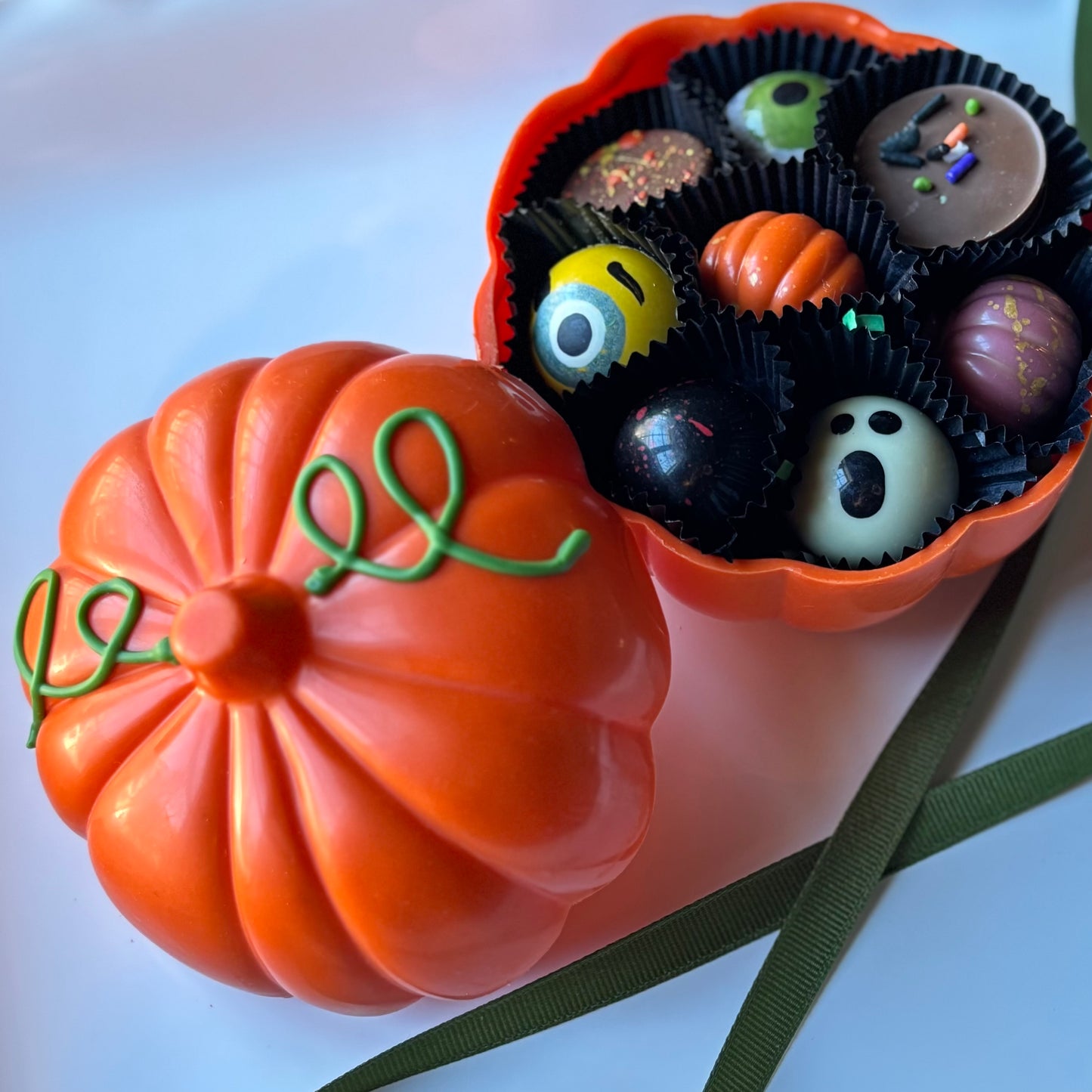 Pumpkin bonbonnière - Halloween style