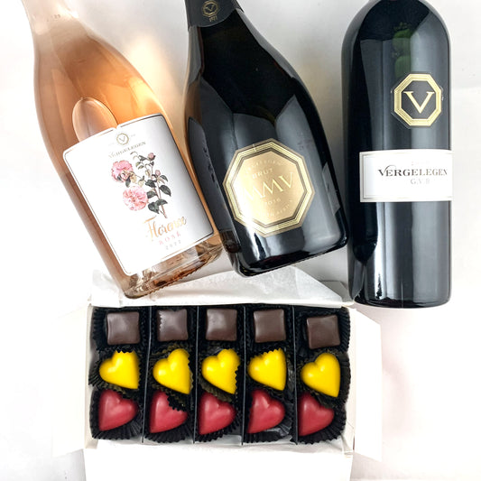 V-Club Unique Wine & Chocolate Pairing Box