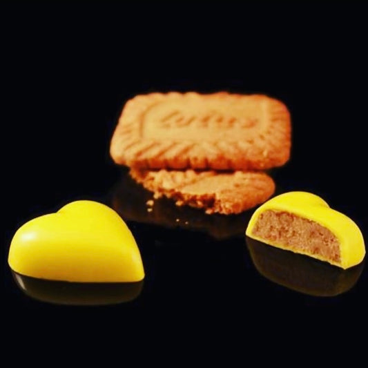 Biscoff® crunchy cookie - Yellow Heart