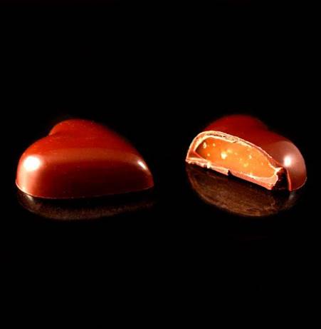 Salted Caramel Heart - BE Chocolat