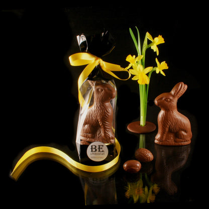 Easter Bunny & 2 Eggs - BE Chocolat